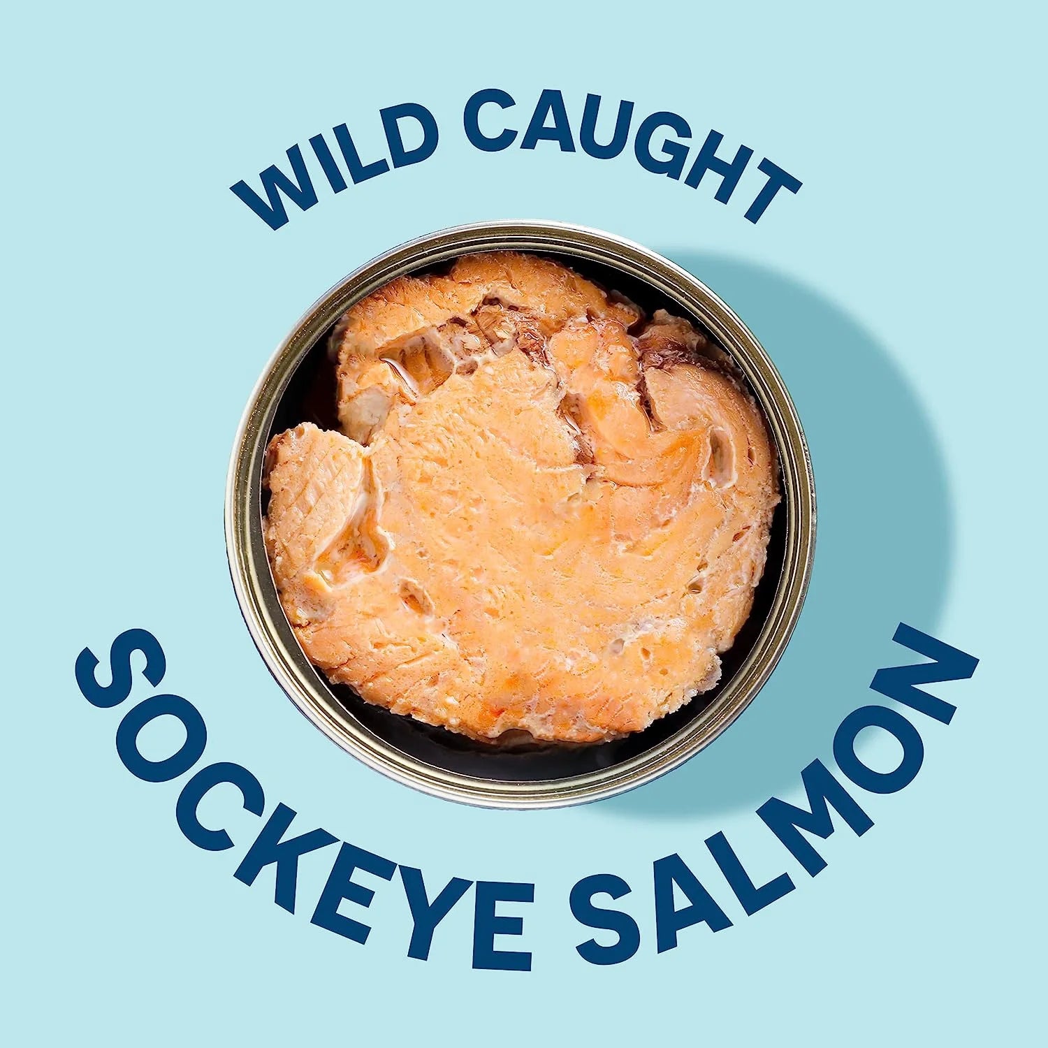 Skinless Boneless Wild Sockeye Salmon, 6 Ounce, Pack of 12 N4555