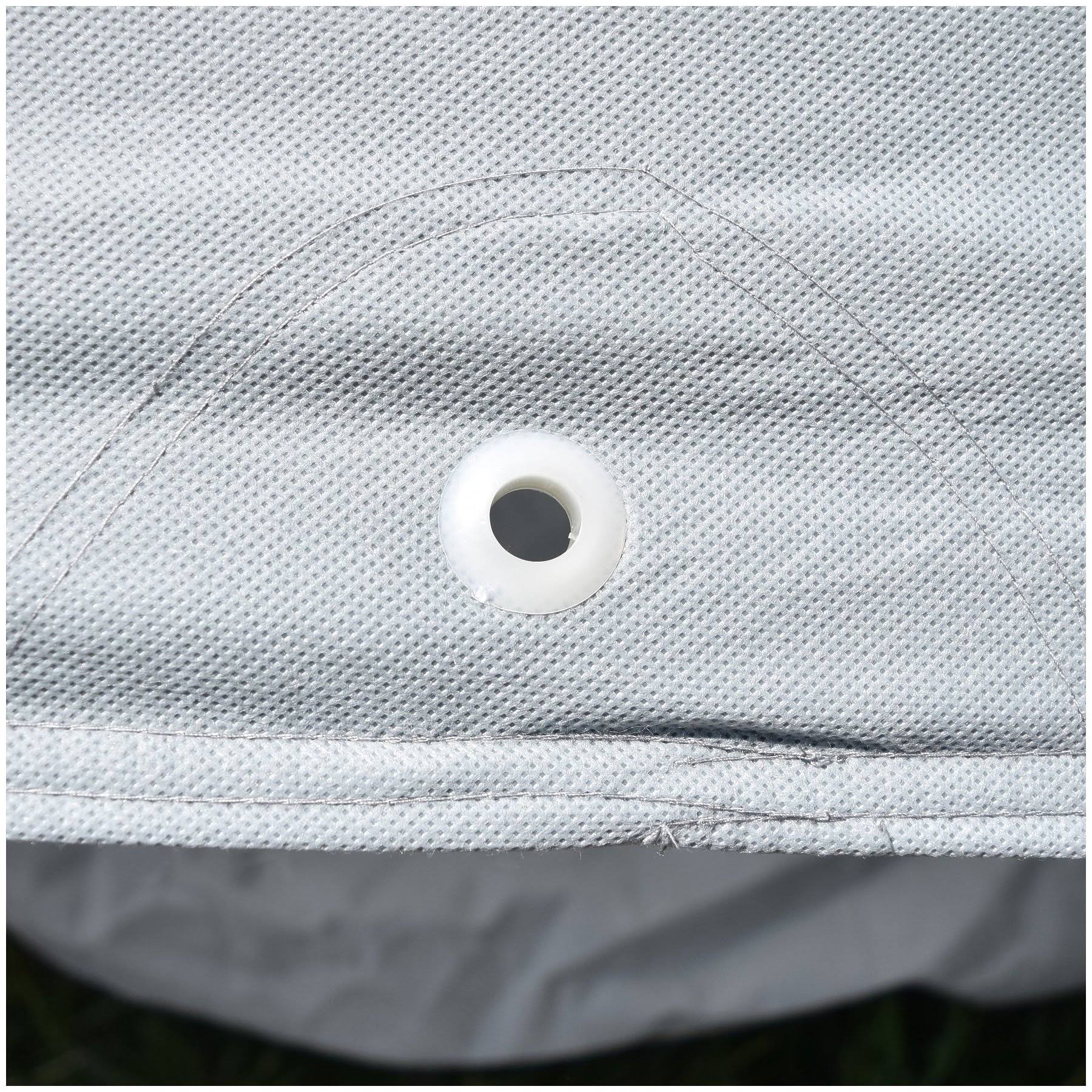 Gray Rain Barrier Car Cover H464810