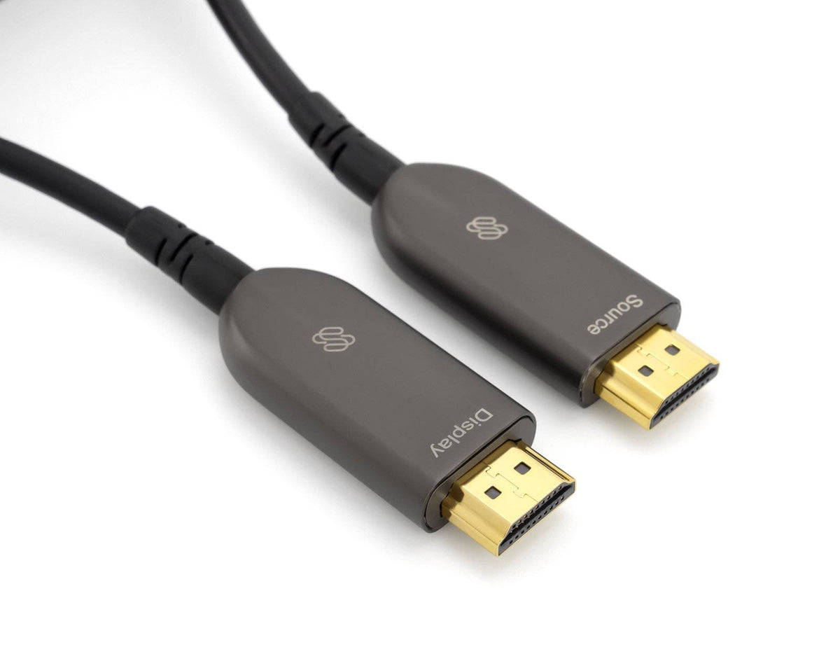 Black 30ft Fiber 8K HDMI 2.1 Cable Z499982