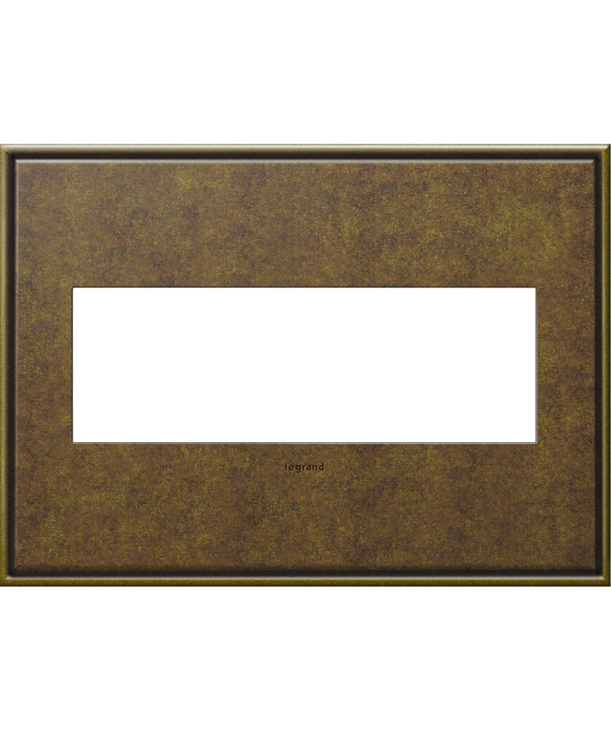 Aged Brass 3-Gang Wall Plate H442