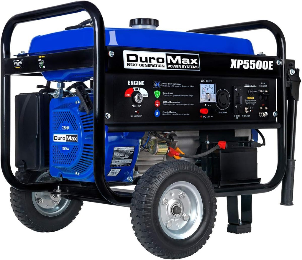 5500 Watt Dual Fuel Portable Generator B494