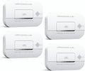 4 Packs Carbon Monoxide Alarm with Test Button Z27270