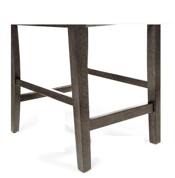 Light Gray Padded Counter Chairs Set of 2 W6034