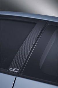 Carbon Fiber B-Pillar Applique M11178