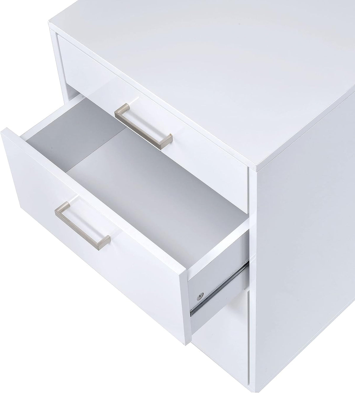File Cabinet with 3 Drawers and Caster Wheels, 18" x 22" x 28"H N132428