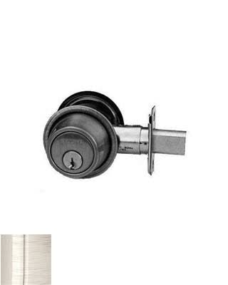 Satin Nickel Single Cylinder Deadbolt S96701