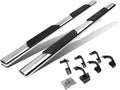 Oval Tubing Side Step Nerf Bar Running Board Stainless Steel Polished Chrome F6001
