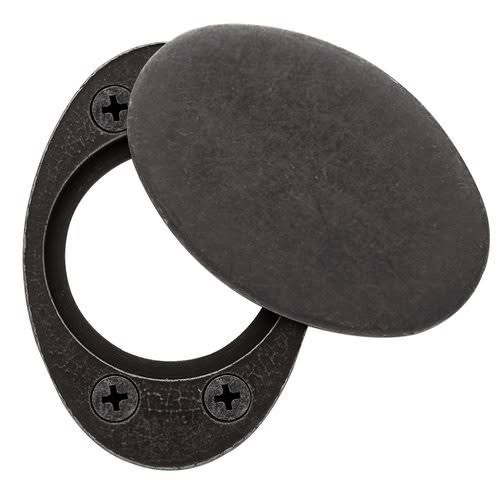 Cylinder Lock Cover Plate Satin Nickel K924