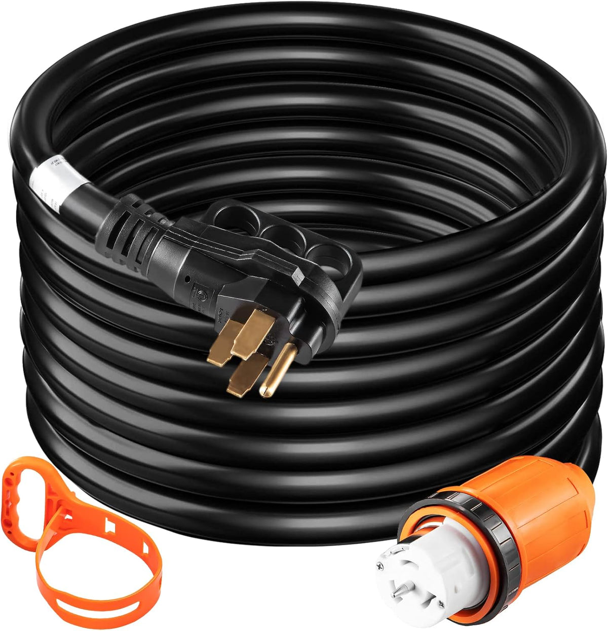 25 Feet 50AMP ETL Listed Generator Power Cord V6029