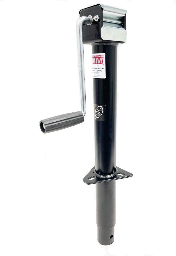 Trailer Jack with Zinc Foot Plate M654