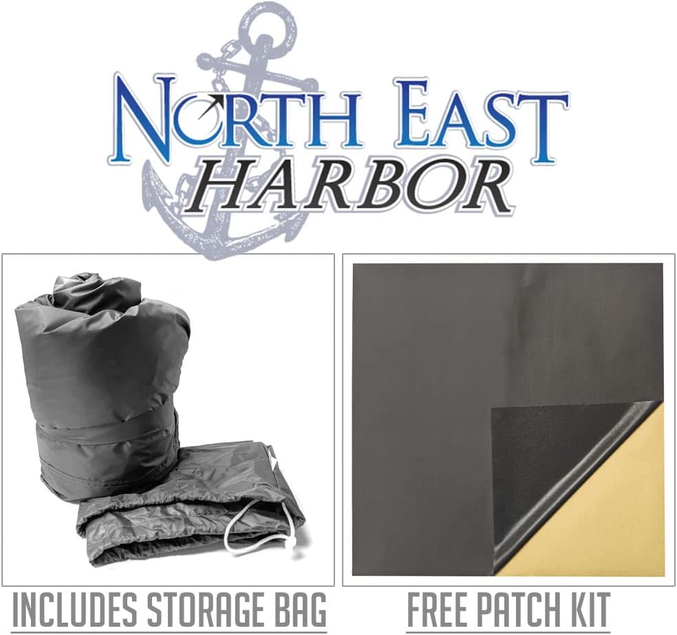 RV Motorhome Fifth Wheel Cover Fits Length 35'-37' Feet with Zippered Panels L380784