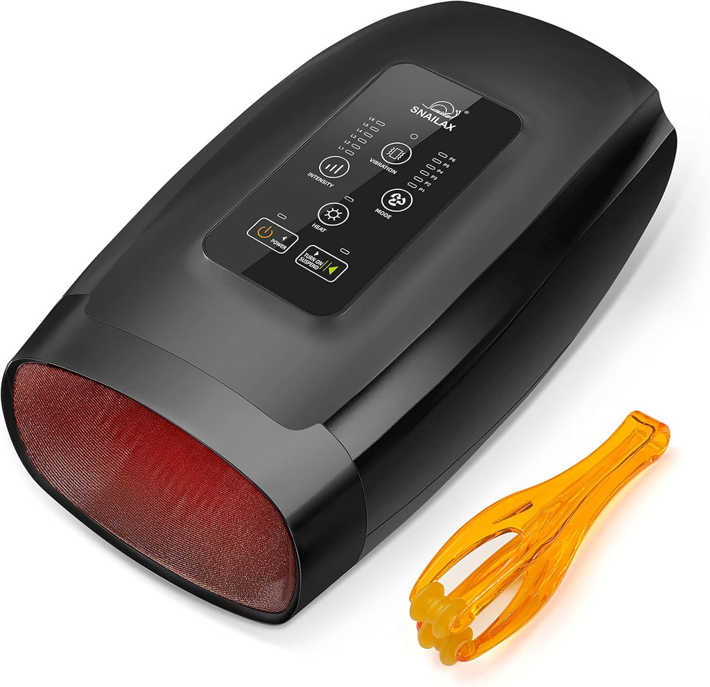 Cordless Electric Hand Massager with Heat, Vibration, Compression B80570