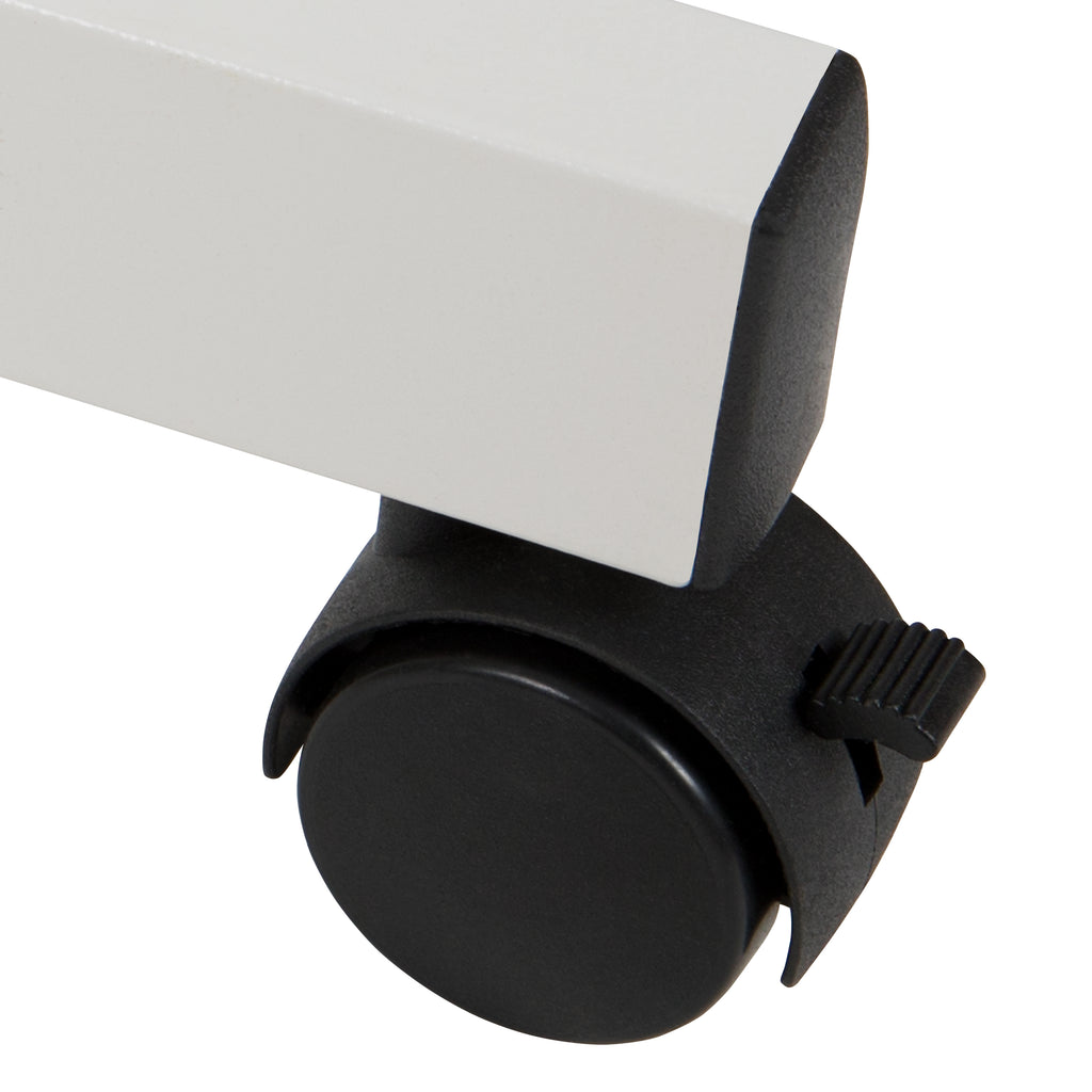 Double-Sided Mobile White Board with Pen Tray T1520