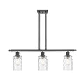 Matte Black 3 Light Island Light I55828