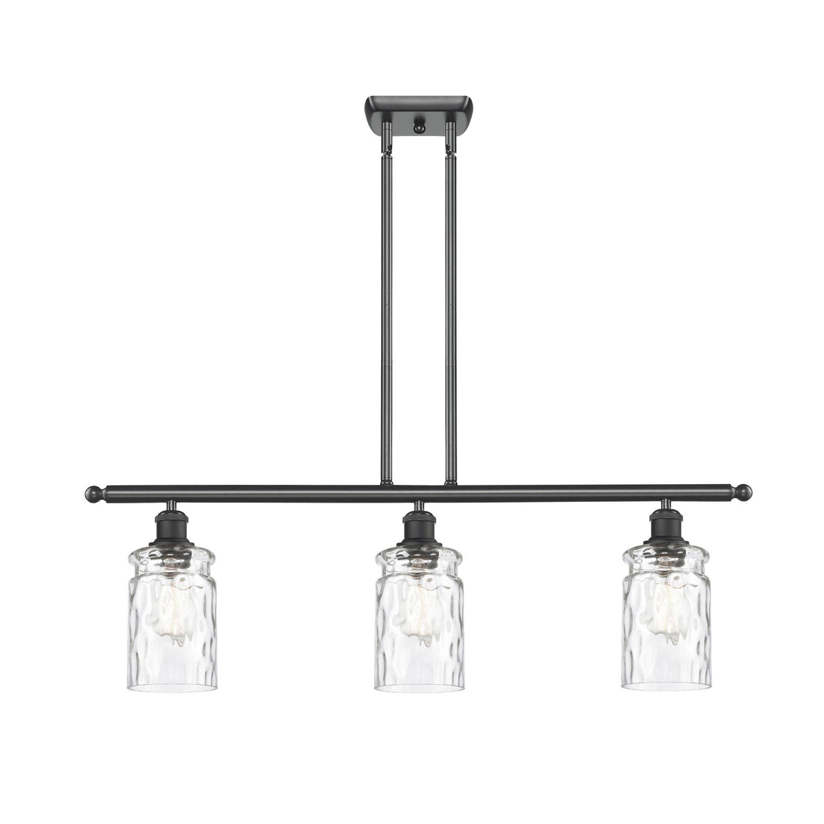 Matte Black 3 Light Island Light I55828