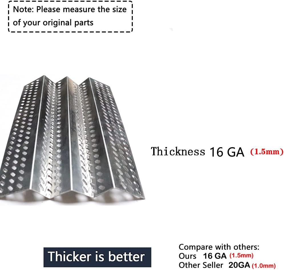 16GA Heat Plate Burner and Burner Electrode Replacement for Grills Y12211