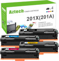 201X Toner Cartridge 4-Pack Black Cyan Yellow Magenta P373