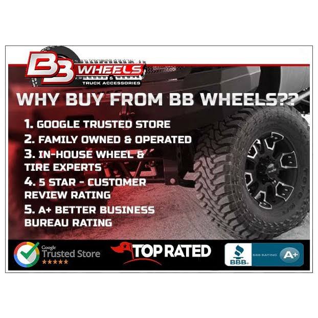 Black Milled 20x9 8x170 Wheel X36339