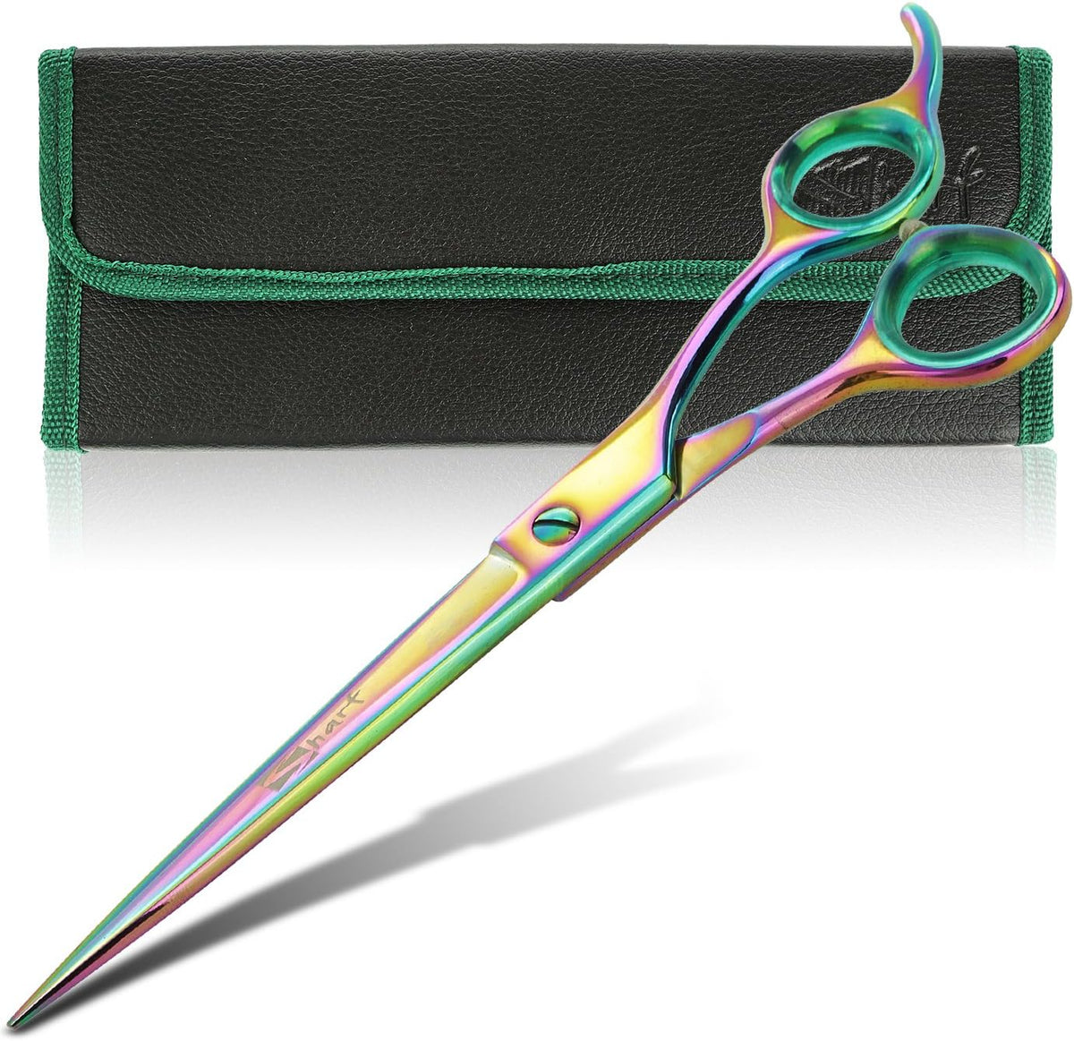 8.5 Rainbow Pet Grooming Scissors with Easy Grip Handles, Pack of 2 P703200