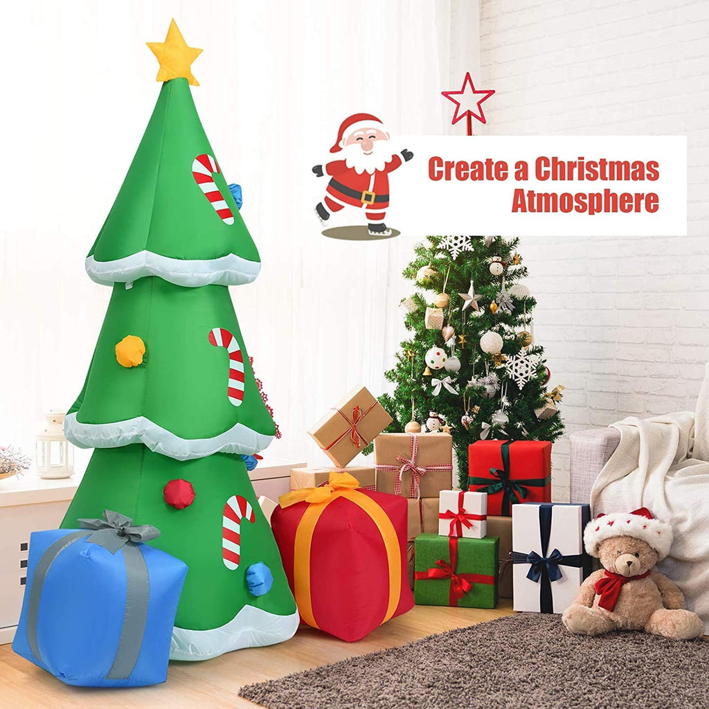 6 FT Christmas Tree Inflatables with Led Lights F6010
