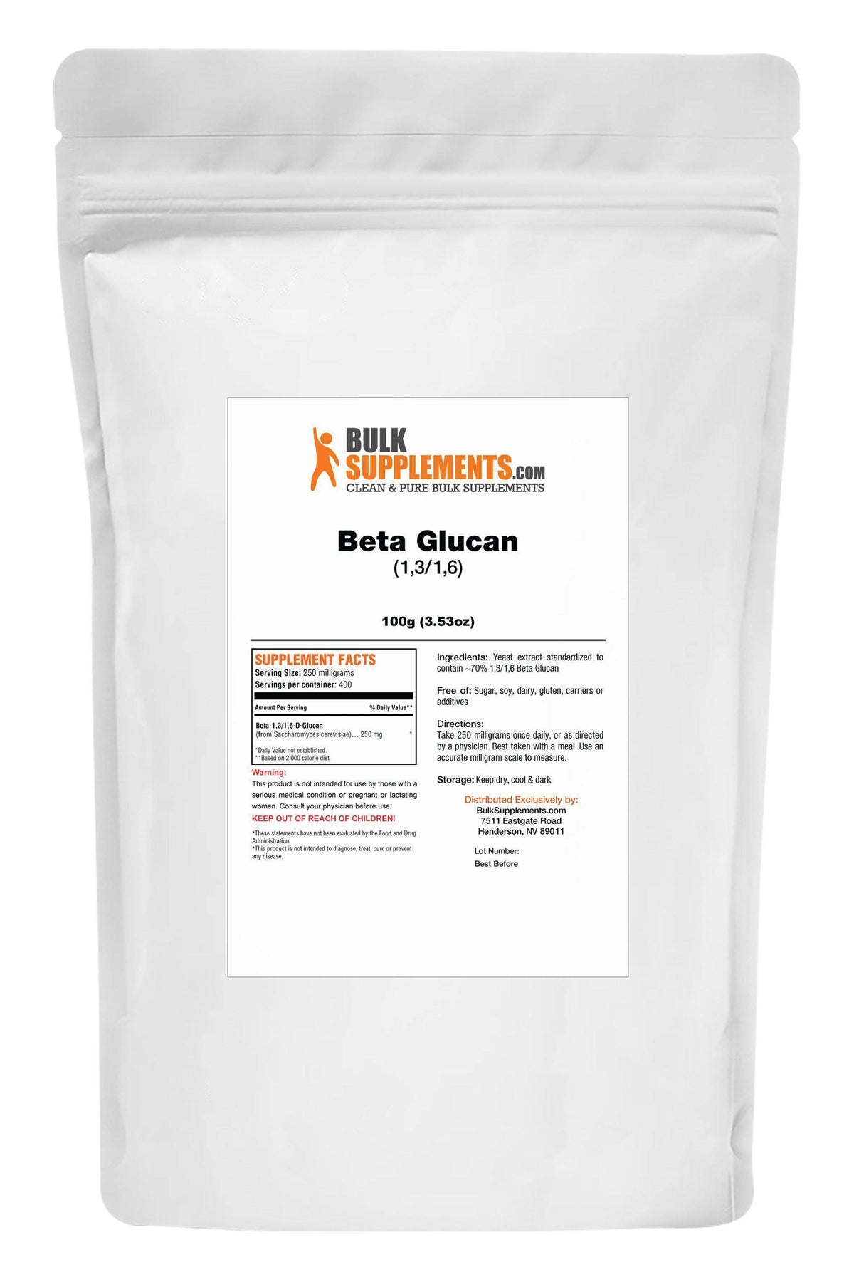 Pure Beta Glucan (1,3/1,6) Powder S749656