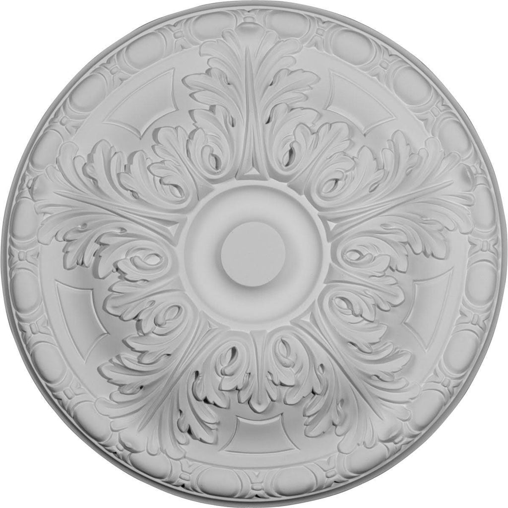 15 3/4x22OD x 5/8x22P Hand-Painted Ceiling Medallion C141603