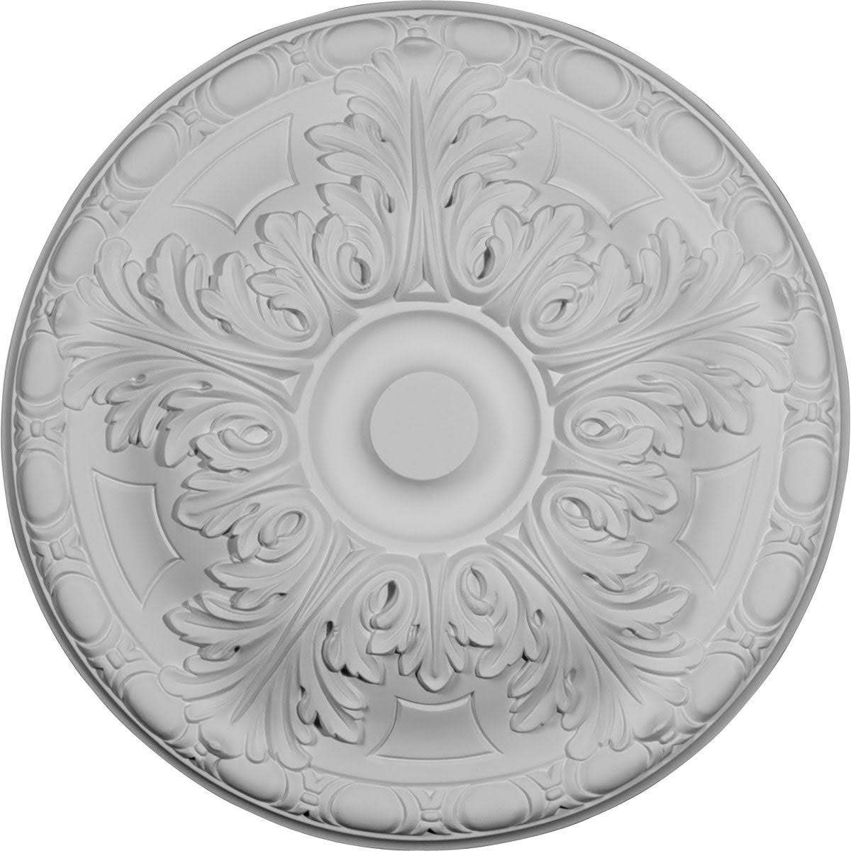 15 3/4x22OD x 5/8x22P Hand-Painted Ceiling Medallion C141603
