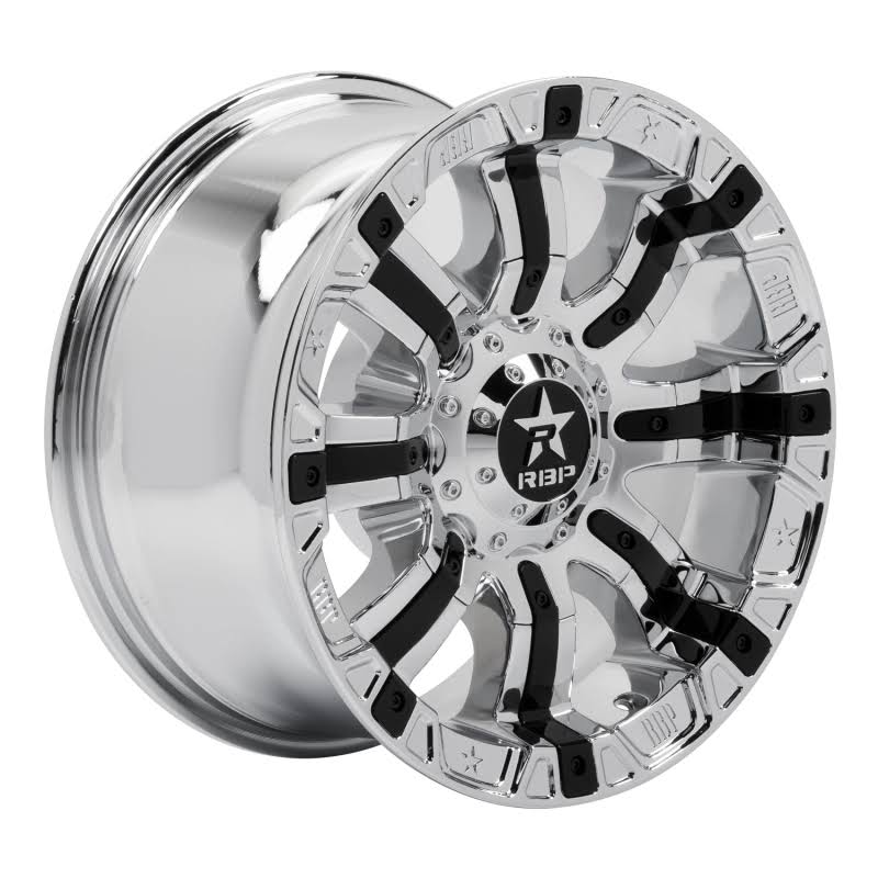 2003 Ford F250 Chrome and Black Wheel F3134
