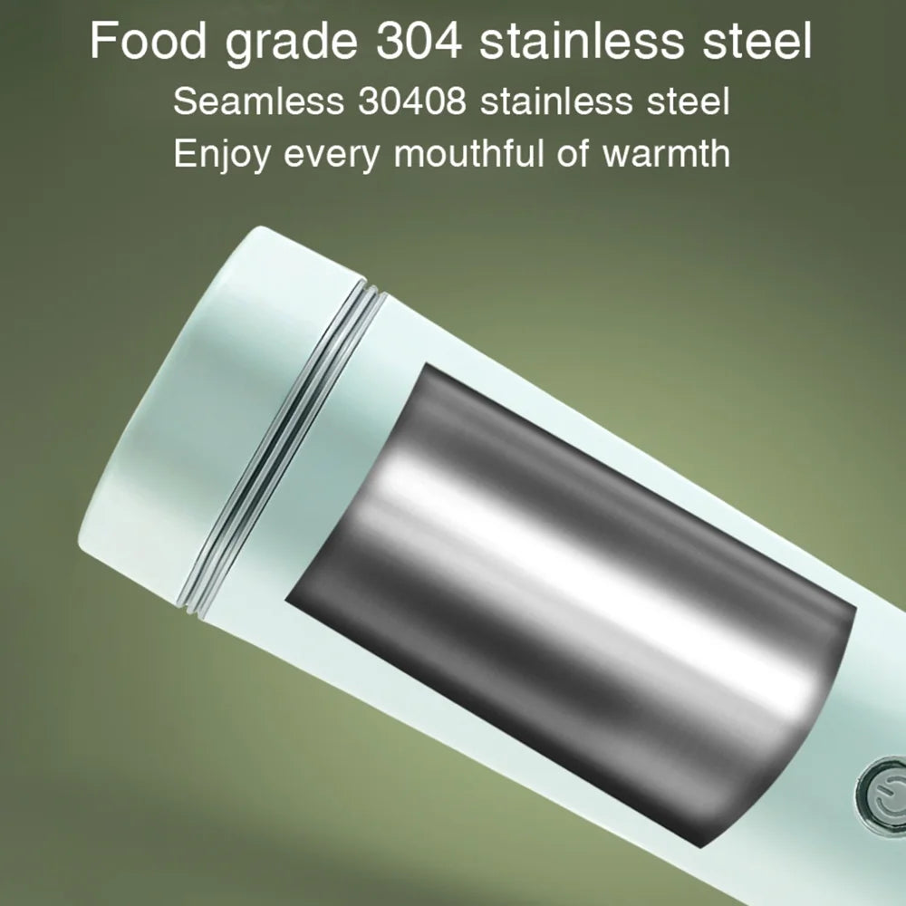 Portable Electric Kettle 350Ml Stainless Steel Automatic Shut Off T3925