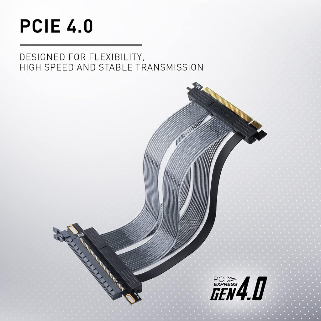 PCIE 4.0 Right Angle Riser Extension Cable B693