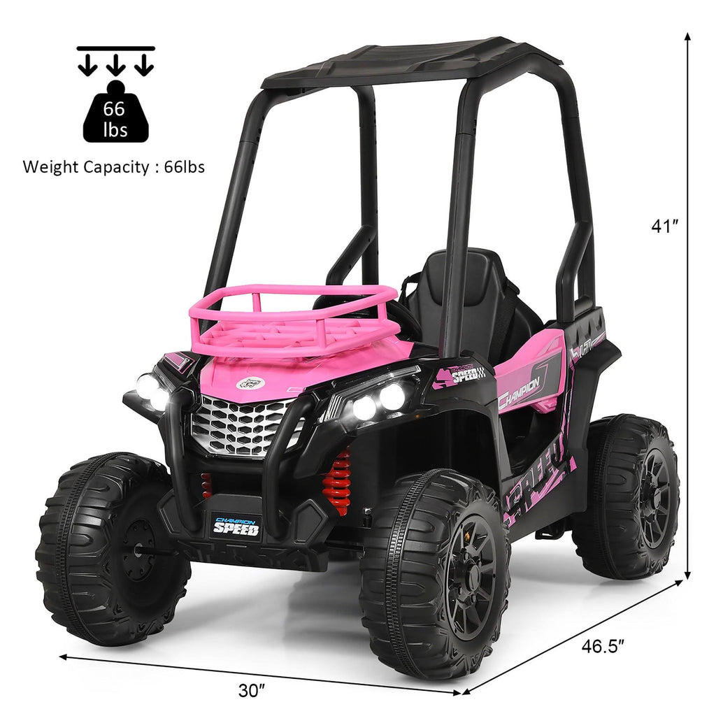 Green Black Kids Ride On UTV Truck G256