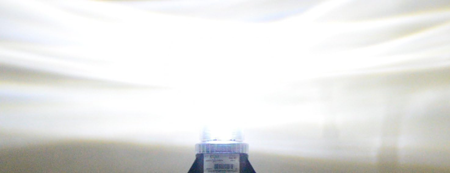 CLEAR WHITE 12W LED Emergency Warning Light Beacon Strobe Pack of 2 Q1762