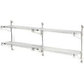 Wall Mount Wire Shelving 2-Shelf Add-On X242