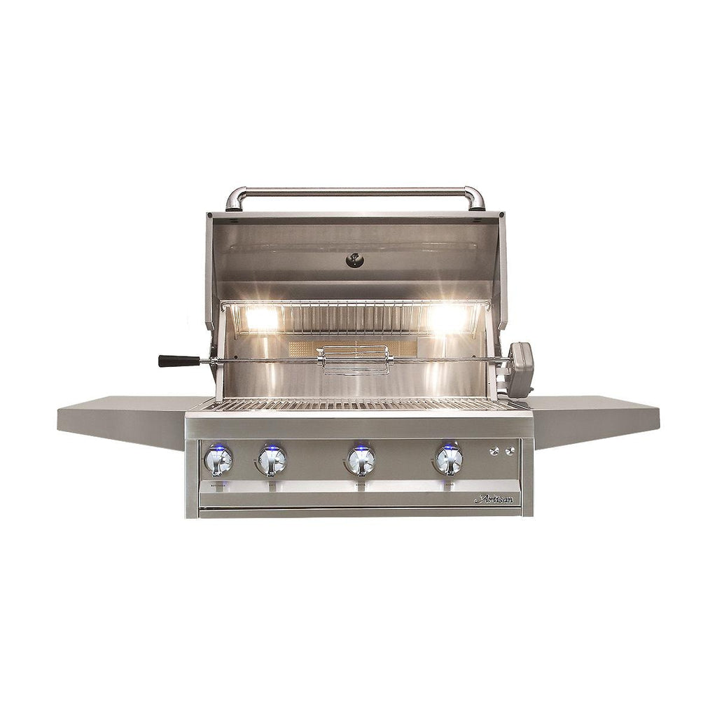 32-Inch 3-Burner Built-In Propane Gas Grill With Rotisserie Z886