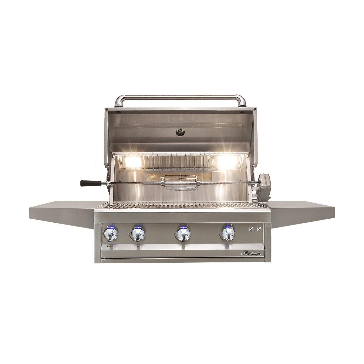 32-Inch 3-Burner Built-In Propane Gas Grill With Rotisserie Z886