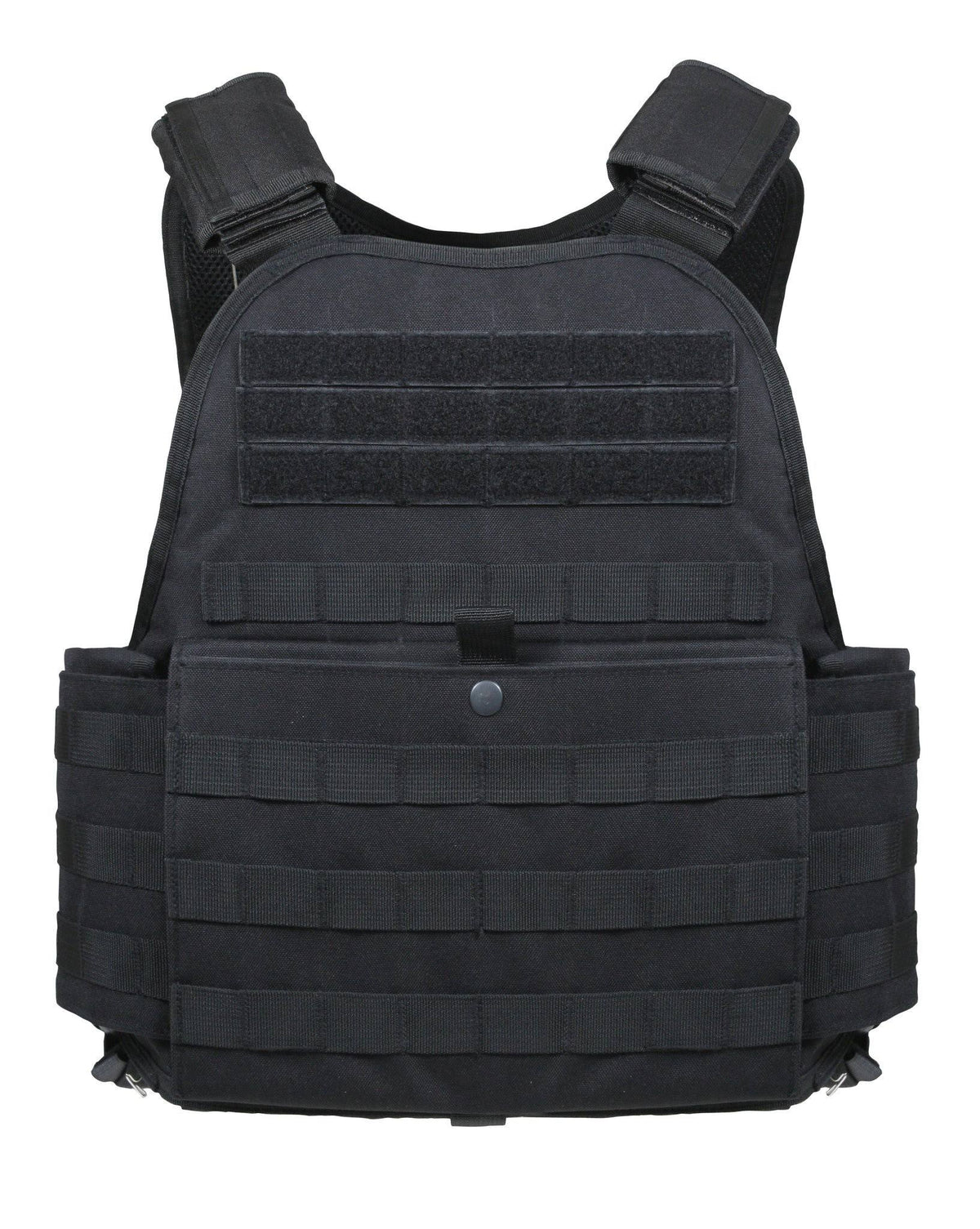 Black Molle Plate Carrier Vest A695