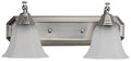 2 Light Vanity, Brushed Pewter R963