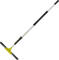 Extension Pole with 24-inch Floor Squeegee and Grout Scrubbing Brush Combo, Pack of 2 I46376