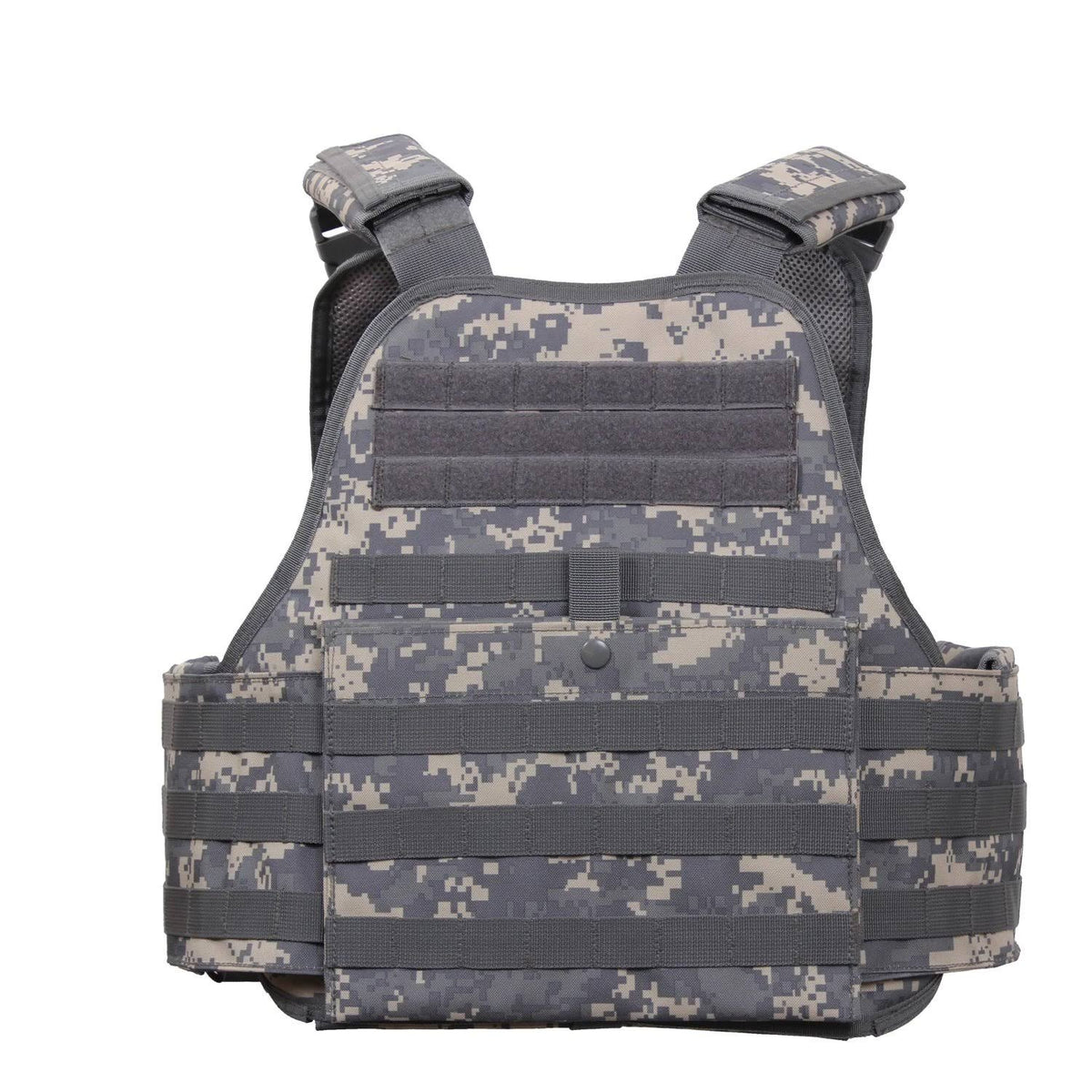 Black Molle Plate Carrier Vest A695