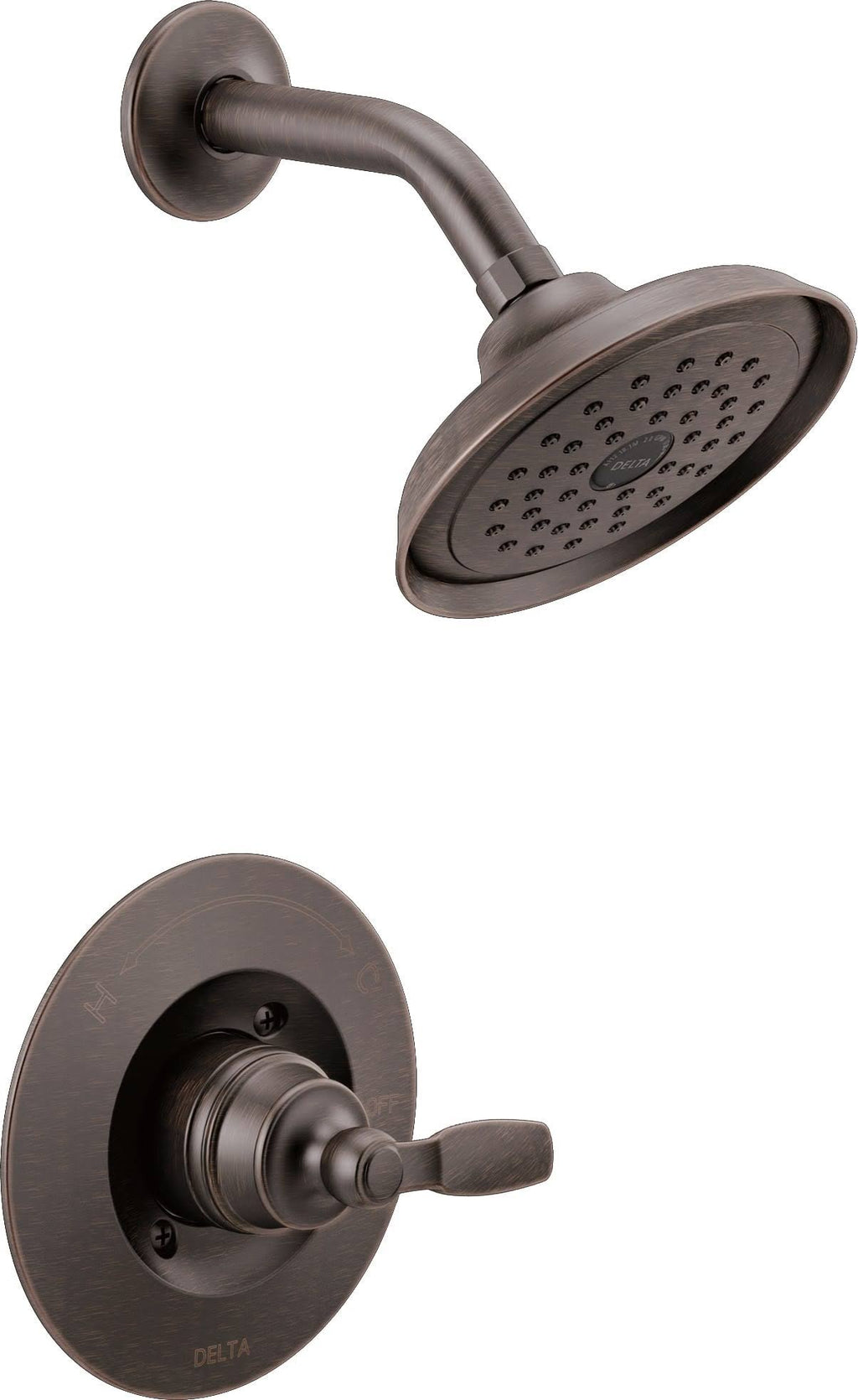 Venetian Bronze Shower Trim P180