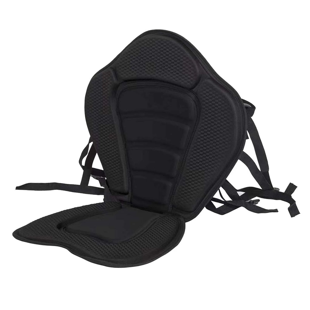 Black Padded Seat Cushion with Back Support M73737