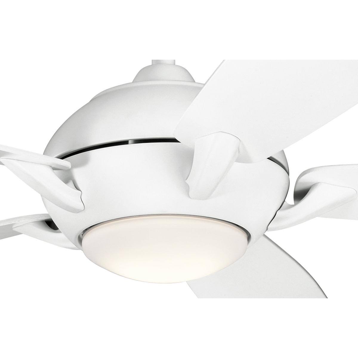 Brushed Stainless Steel LED Ceiling Fan P73515