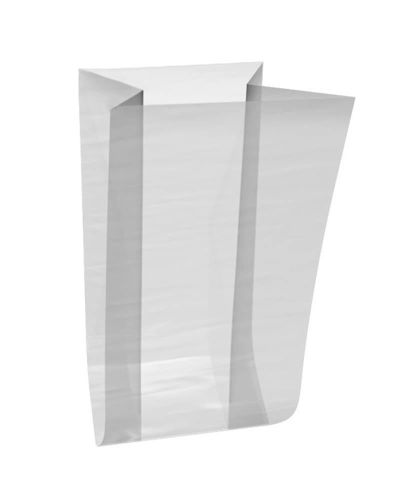 Gusseted Poly Bags 12 x 8 x 30 1.5 Mil 500 Box M6465