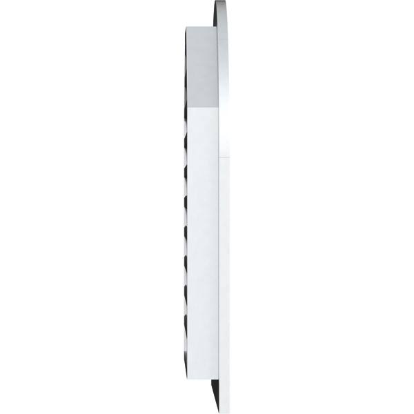 Round Top PVC Gable Vent L34620