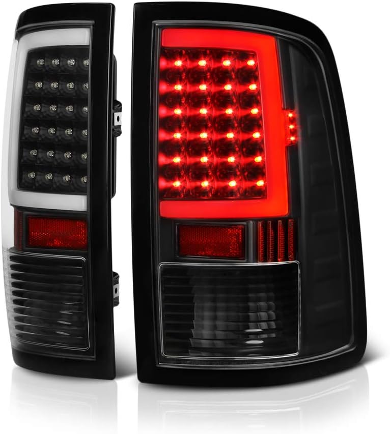 Matte Black OLED Tail Light Lamp For Dodge RAM 1500 2500 3500 M144498