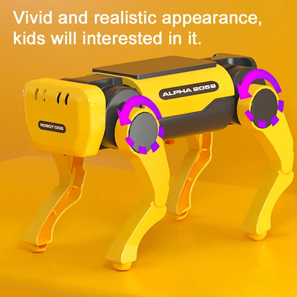 Solar Powered Robot Dog Cattle Kit Q497951