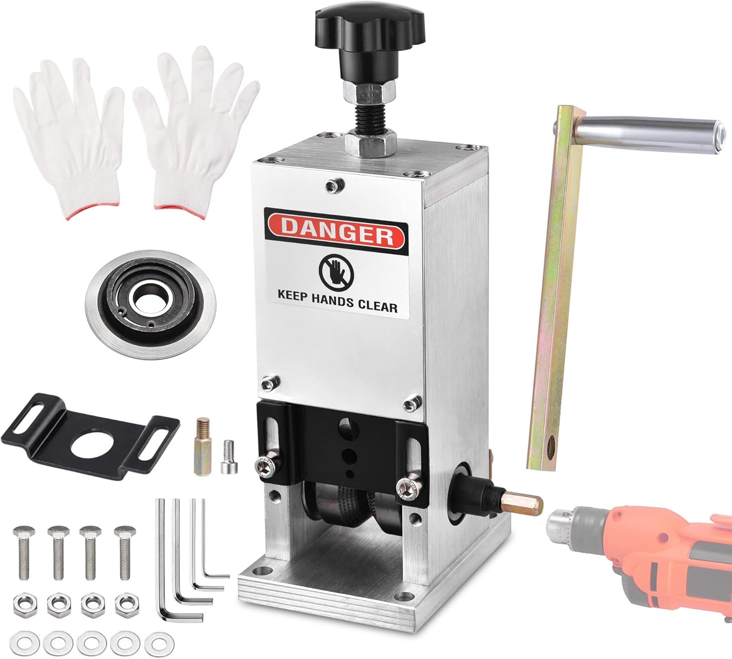 Manual Wire Stripping Machine with Drill Connector Cable Peeling Stripper Tool 0.06-0.98 L787