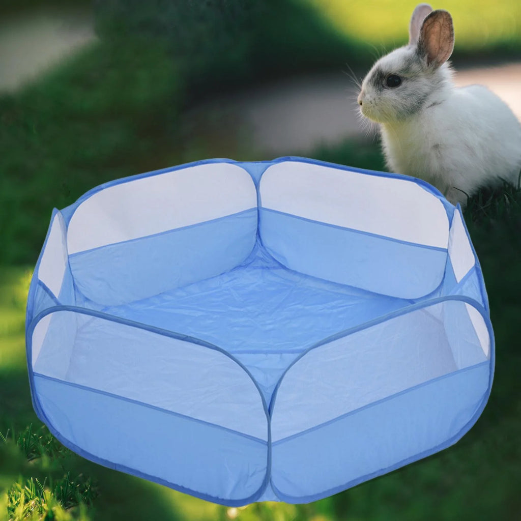 Folding Animal Playpen Yard Fence Cage Tent P774043
