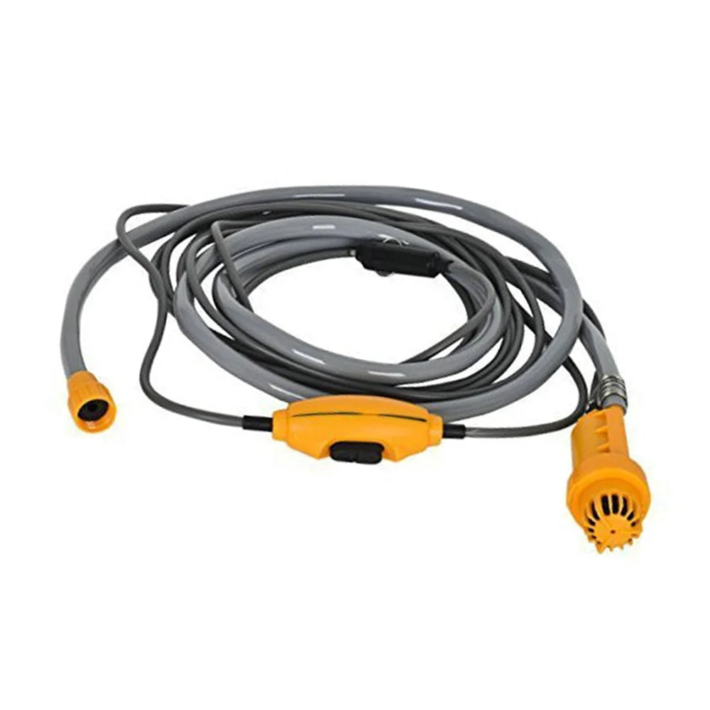 Portable Shower Kit with Pump, 6 Meter Cable, Max 2.5L Per Minute H337290