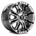 2003 Ford F250 Chrome and Black Wheel F3134